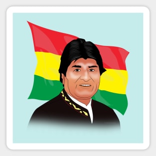 Evo Morales T shirt Magnet